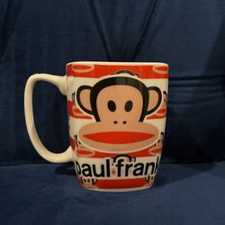 Paul Frank Monkey Mug Ceramic Collection 2025 Brand New Red