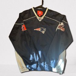 Patriots grey and white jacket