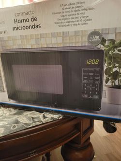 Brand new microwave