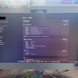 HP All in One 24” Desktop