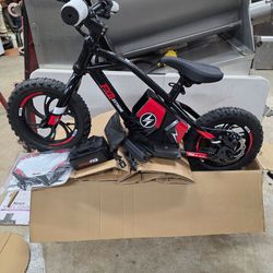 12" kids electric balance bike 36v 3 speed