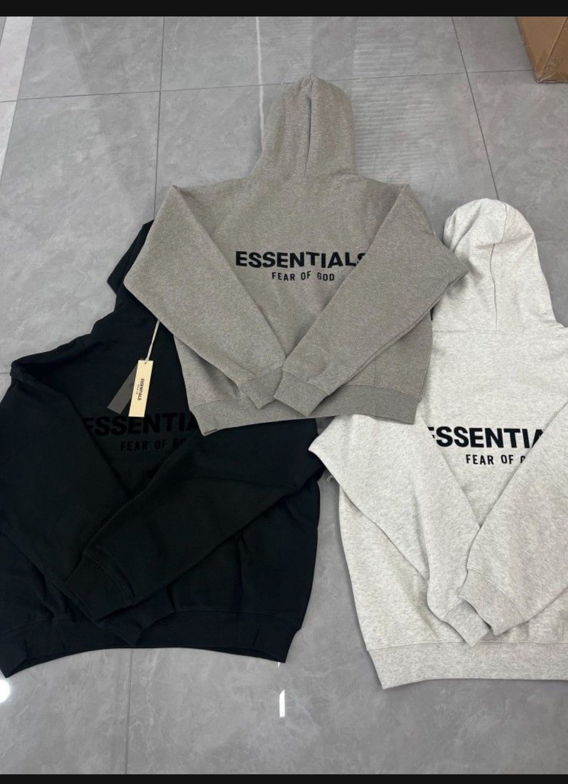 Authentic Essential hoodies all sizes