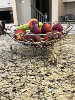 Beautiful Wrought Iron Fruit Basket