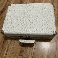 crosley turntable/record player. also including one record with case.