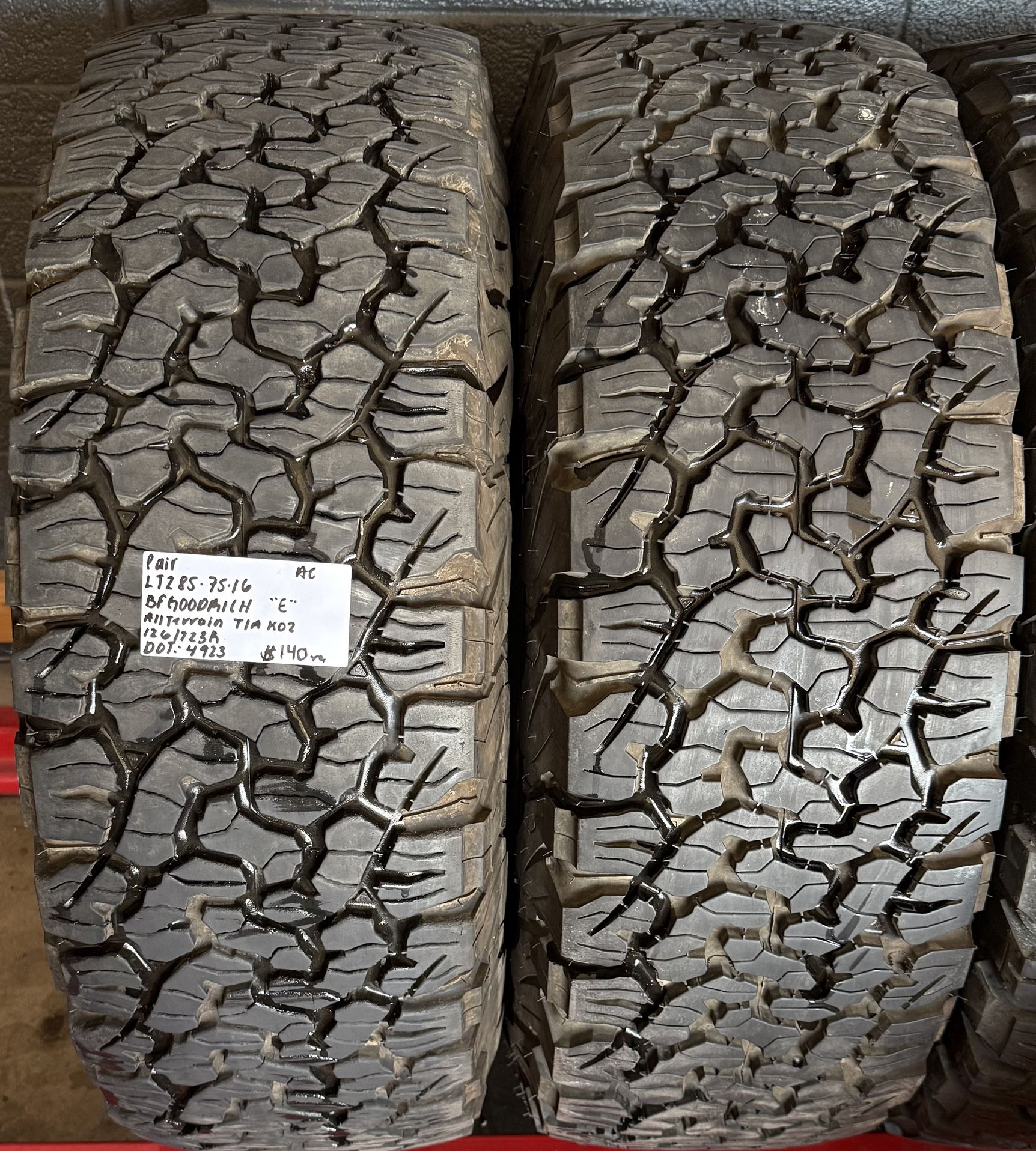 LT 285 75 16 BFGoodrich