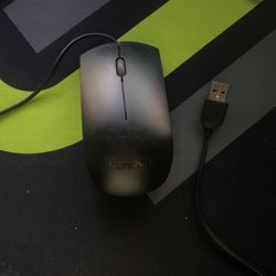 Lenovo Black Office Mouse