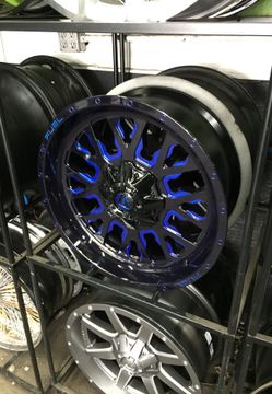 20 inch rims fuel stroke (blue)