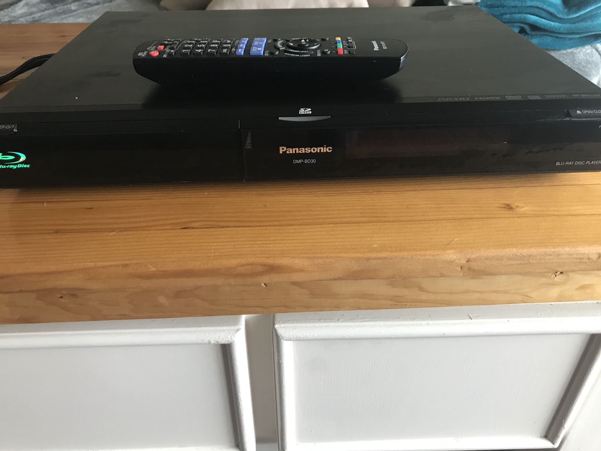 Panasonic Blu-ray player