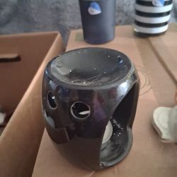 Used,  Black Potpourri Candle Holder