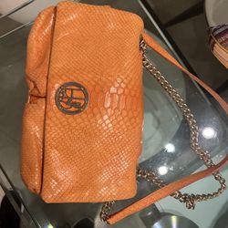 Henri Bendel Purse Crocodile Orange Purse 