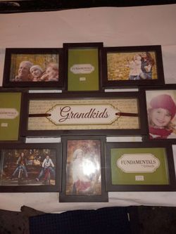 Picture frame for all your beautiful grandkids