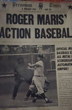 Roger Maris Action Baseball Game