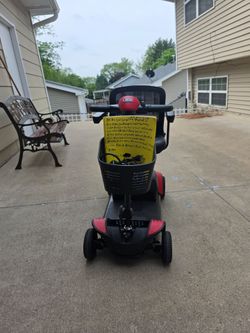 New never used 2025 gogo elite travler ez turn mobility scooter