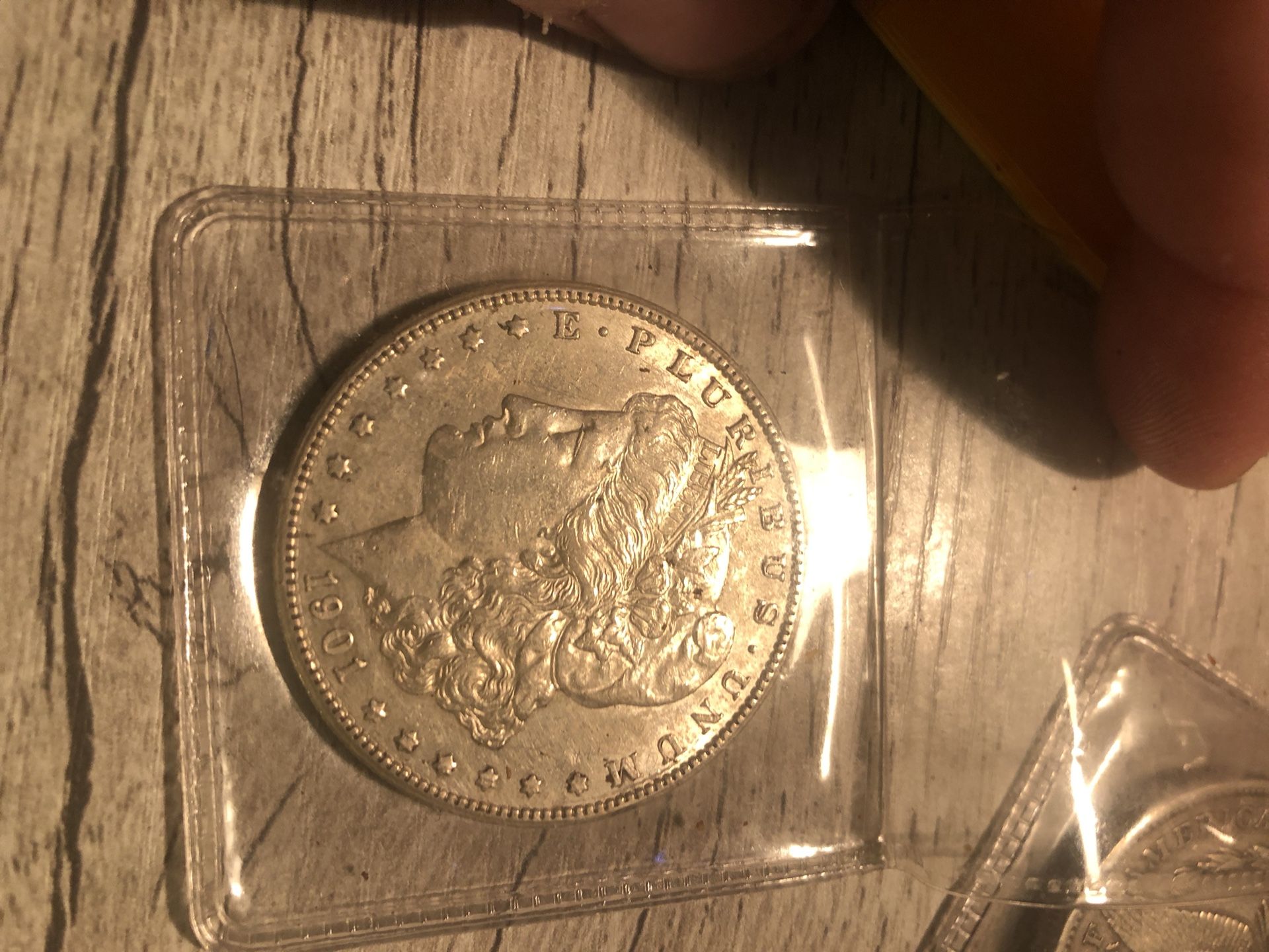 1901 S Morgan Silver Dollar Au