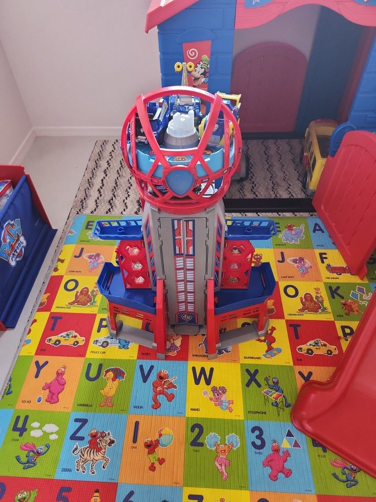 Paw Patrol Garage With Cars