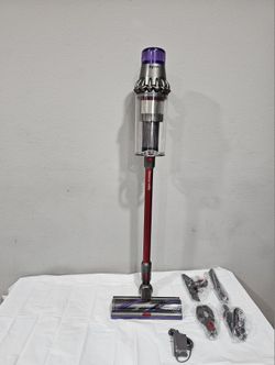 outsize cordless vacuum stick cleaner red vanes lcd display (o7) 