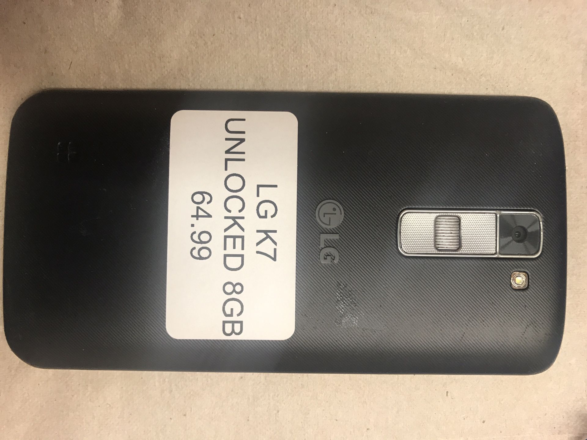 Phone LG K7 8GB unlocked