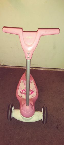 Girl Pink Scooter