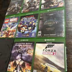 Xbox One Game Bundle (9 Discs) Popular TitlesTested & Working 
