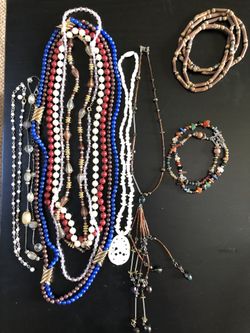 Necklaces and bracelets