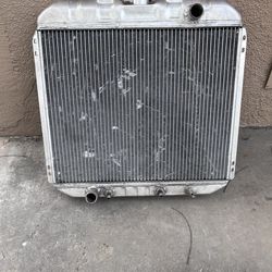 68 mustang 6 cyl auto radiator