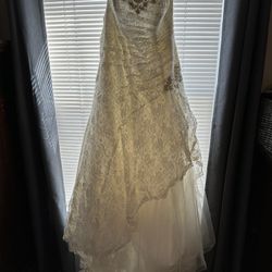 Size 22 New And Never Altered David’s Bridal Dress