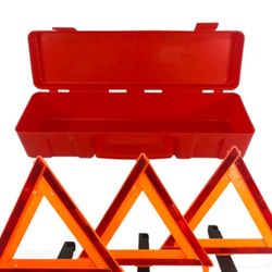 Reflective Triangle Warning Kit 