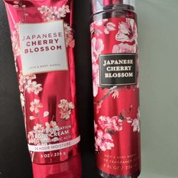Japanese Cherry Blossom Cream & Mist Set