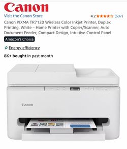 Canon PIXMA TR7120 Printer Brand New