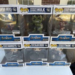 Marvel Avengers Assemble Funko Pop Set