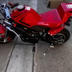 Mini Pocket Bike Gas 