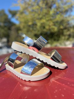 Silver Platform Shoes