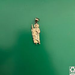 14 K San Judas Pendant 