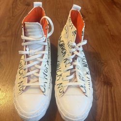 Converse Men's White and Multi Trainer