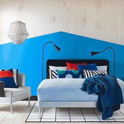 Ikea Delaktig queen bed frame