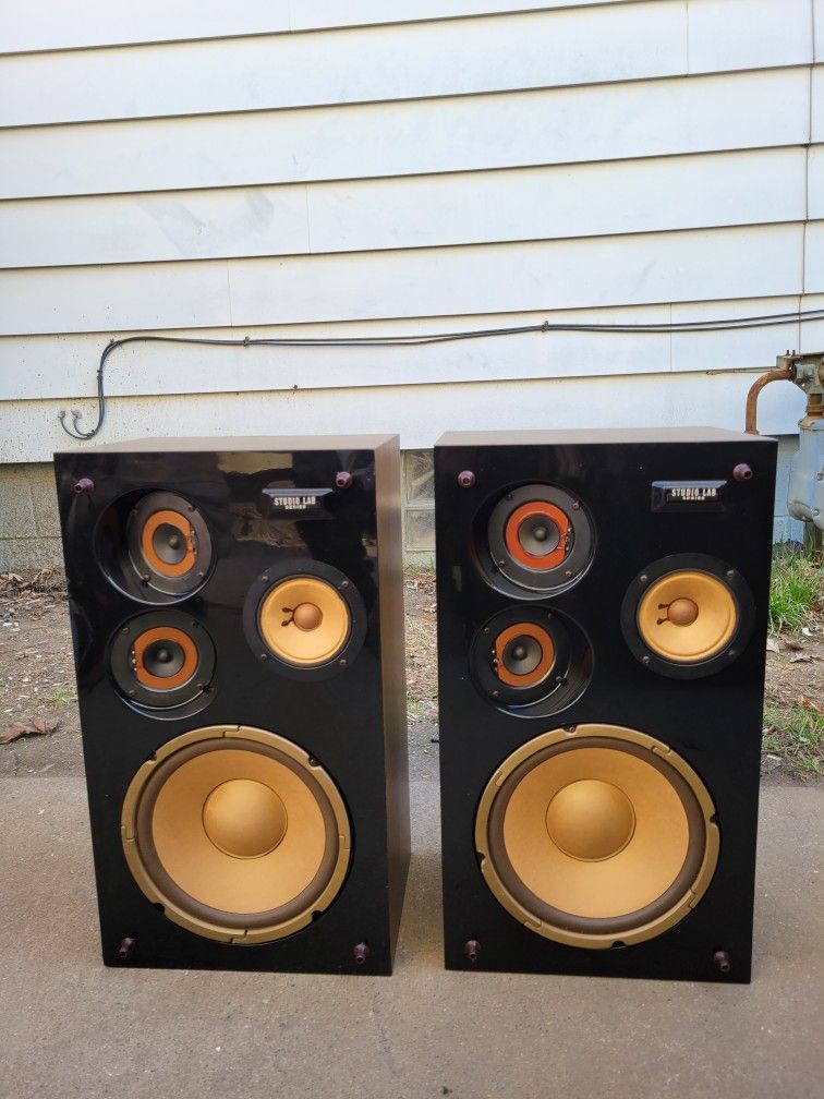VINTAGE SONIC STUDIO LAB SERIES SL110 SPEAKERS