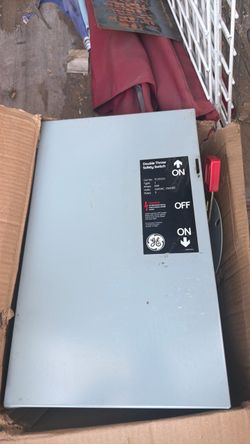 Brand New Double Throw Safety Switch