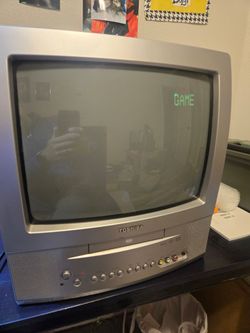 Toshiba MD13N1 13" CRT TV DVD COMBO Retro Gaming Tested