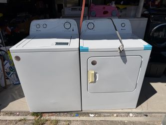 Amana Washer & Electric Dryer Set