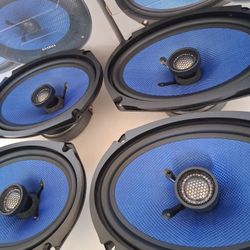 HIFONICS 2 PAIRS 6×9 2 WAY 150 WATTS CAR SPEAKER 