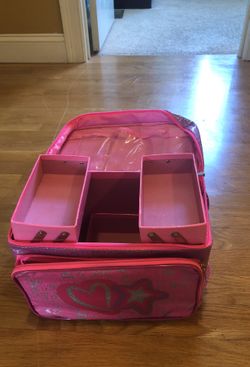 Justice girls travel makeup bag
