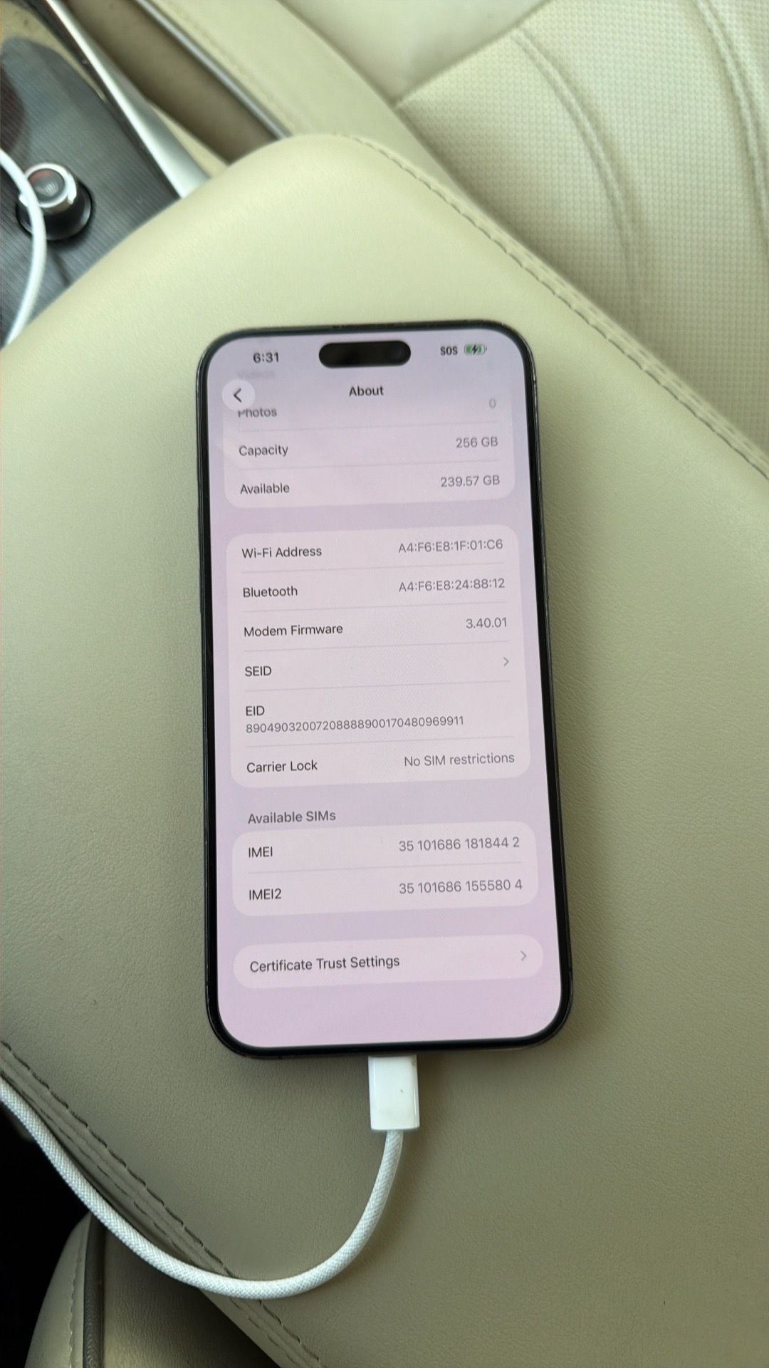 IPHONE 15 pro max