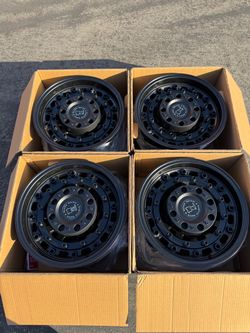 8x6.5 Black Rhino Arsenal 17” Off-Road Wheels