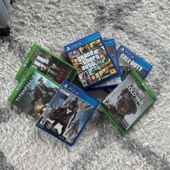 Xbox And PS4 Games 