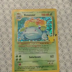 Venusaur Celebrations 