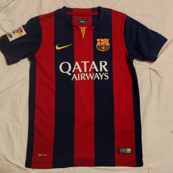 Barcelona 2014 2015 Neymar #11 Home Football Soccer Jersey Nike Boys M (10-12) . 
