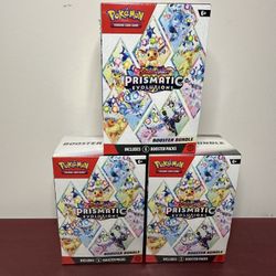 Pokémon Prismatic Evolutions Booster Bundle