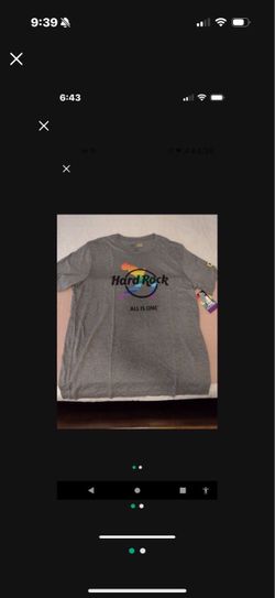 Hard Rock Hollywood Men's XL Pride Tshirt