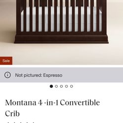 Four In One Convertible Crib