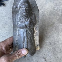 Antique Santa Claus Chocolate Mold